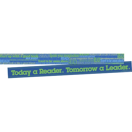 Barker Creek Word Wall Read Double-Sided Border, 24/set, PK24 3679